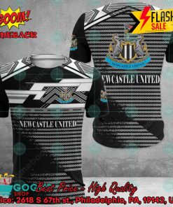 Newcastle United FC Big Logo Back 3D Hoodie Apparel