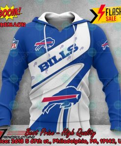 NFL Buffalo Bills Big Logo 3D Hoodie Apparel