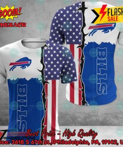 NFL Buffalo Bills US Flag 3D Hoodie Apparel