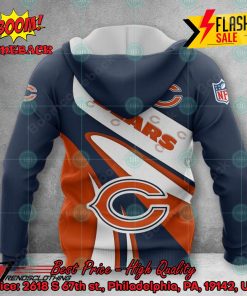 NFL Chicago Bears Big Logo 3D Hoodie Apparel