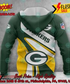 NFL Green Bay Packers Big Logo 3D Hoodie Apparel