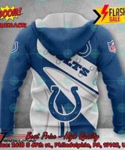 NFL Indianapolis Colts Big Logo 3D Hoodie Apparel