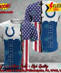 NFL Indianapolis Colts US Flag 3D Hoodie Apparel