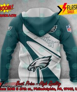 NFL Philadelphia Eagles Big Logo 3D Hoodie Apparel