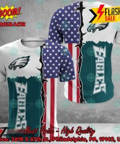 nfl philadelphia eagles us flag 3d hoodie apparel 2 uxJD3