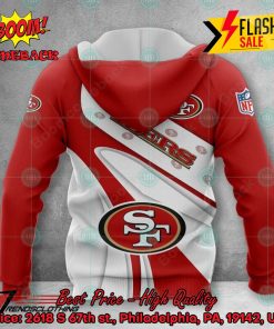 NFL San Francisco 49ers Big Logo 3D Hoodie Apparel