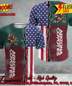 NHL Arizona Coyotes US Flag 3D Hoodie Apparel