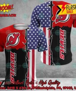 nhl new jersey devils us flag 3d hoodie apparel 2 4M2DJ