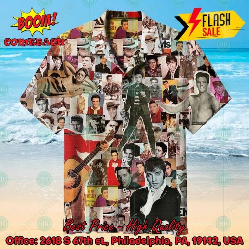 NMR Distribution Elvis Presley Movie Poster Hawaiian Shirt