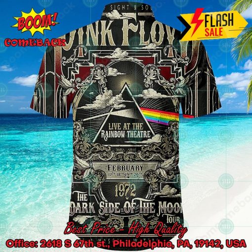 Pink Floyd Rock Band Live At The Rainbow Theatre The Dark Side of the Moon Tour Hawaiian Shirt