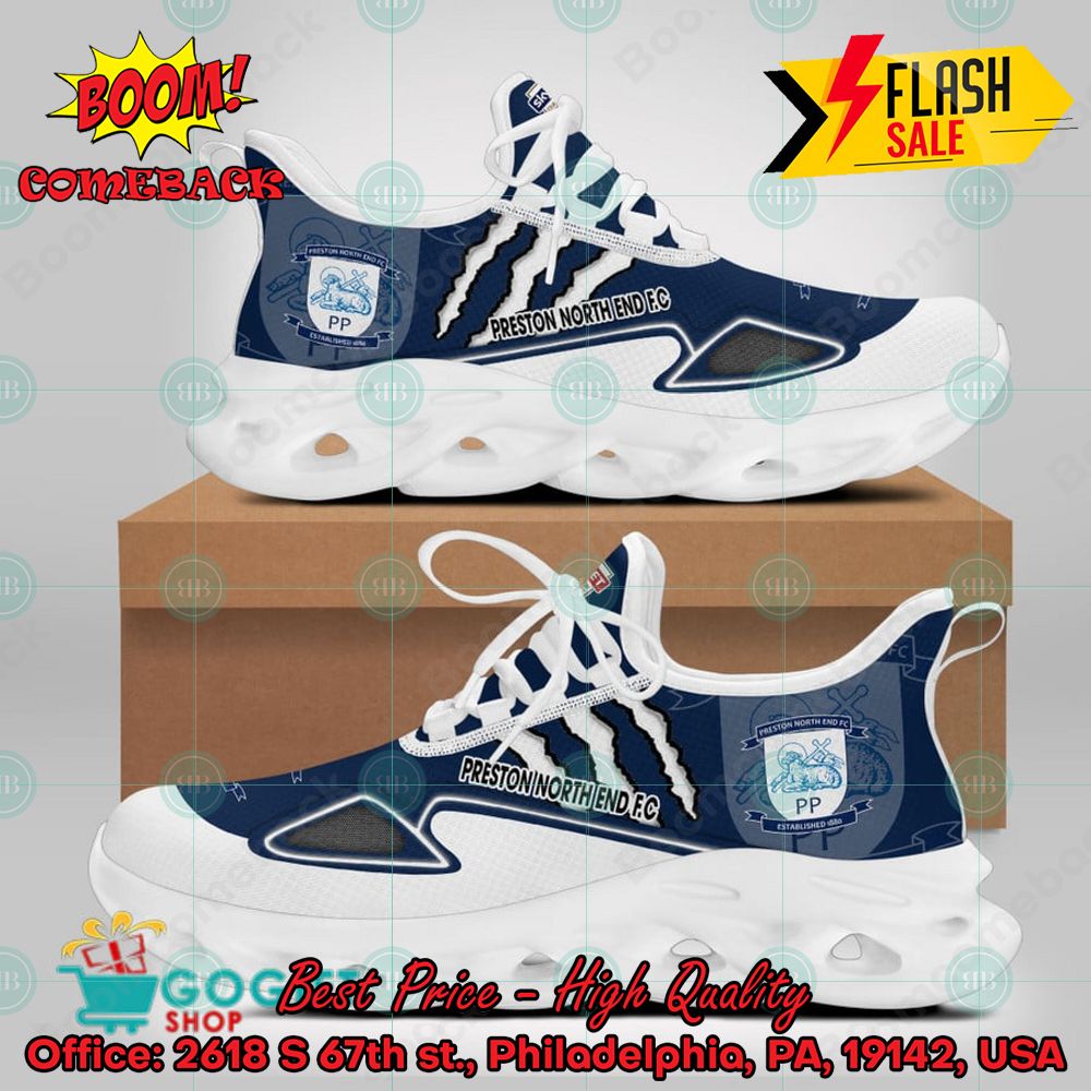 Preston North End FC Monster Energy Max Soul Sneakers