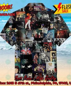 Queen Rock Band Albums Collage Hawaiian Shirt