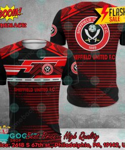 Sheffield United FC Big Logo Back 3D Hoodie Apparel