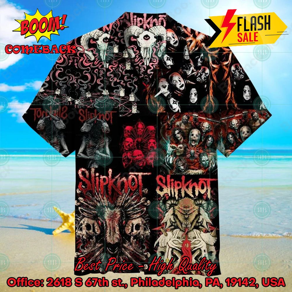 Slipknot Heavy Metal Band Iowa Goat Hawaiian Shirt