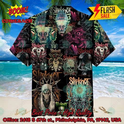 Slipknot Heavy Metal Band Prepare For Hell Hawaiian Shirt