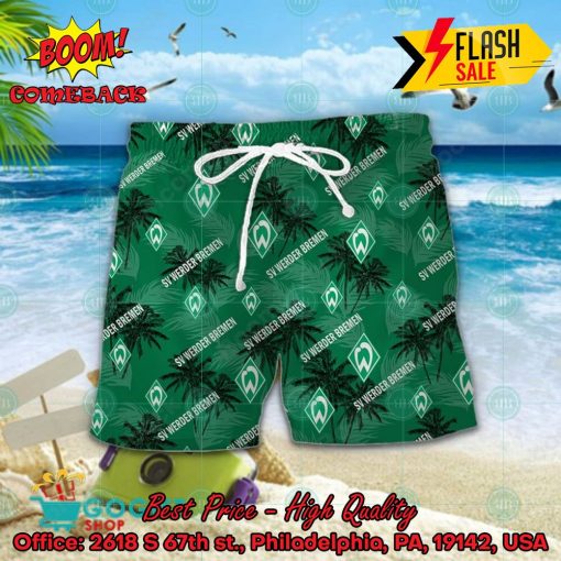 SV Werder Bremen Coconut Tree Tropical Hawaiian Shirt