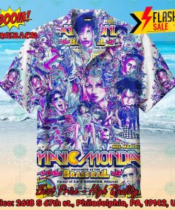 The Bangles Pop Rock Band Manic Monday 80’s Night Hawaiian Shirt