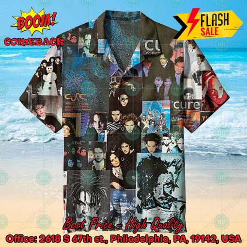 The Cure Rock Band Collage Hawaiian Shirt