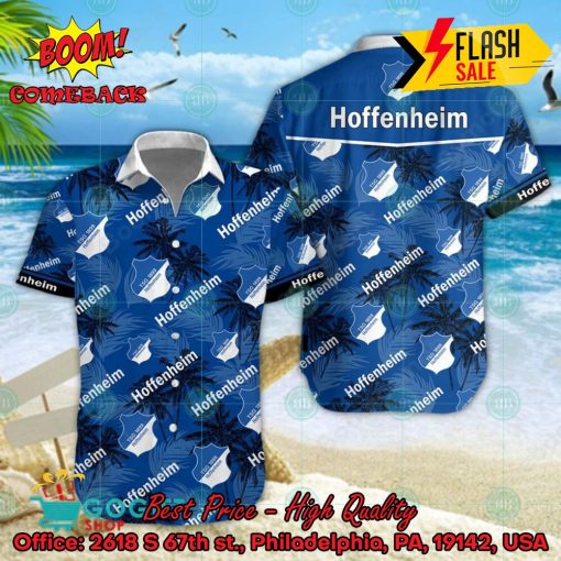 TSG 1899 Hoffenheim Coconut Tree Tropical Hawaiian Shirt