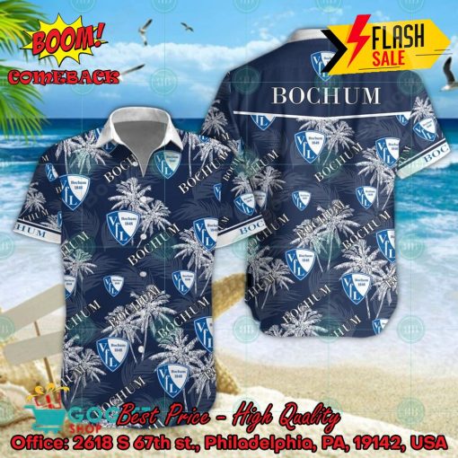 VfL Bochum Coconut Tree Tropical Hawaiian Shirt