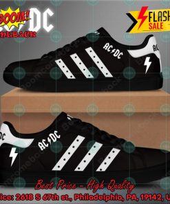acdc rock band white stripes custom adidas stan smith shoes 2 4Od5I