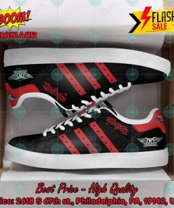 Aerosmith Rock Band Red Stripes Style 3 Custom Adidas Stan Smith Shoes