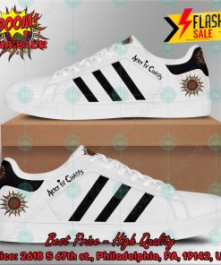 Alice In Chains Rock Band Black Stripes Custom Adidas Stan Smith Shoes
