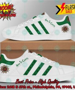 Alice In Chains Rock Band Green Stripes Style 1 Custom Adidas Stan Smith Shoes
