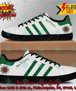 alice in chains rock band green stripes style 1 custom adidas stan smith shoes 2 HcQMC
