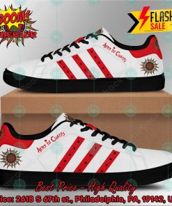 alice in chains rock band red stripes style 1 custom adidas stan smith shoes 2 Ga2Cj