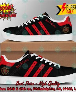 Alice In Chains Rock Band Red Stripes Style 2 Custom Adidas Stan Smith Shoes