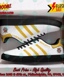 Bon Jovi Hard Rock Band Yellow Stripes Custom Adidas Stan Smith Shoes