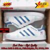 BTS Grey Stripes Personalized Name Custom Adidas Stan Smith Shoes