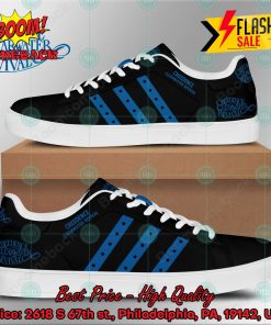 Creedence Clearwater Revival Rock Band Blue Stripes Style 2 Custom Adidas Stan Smith Shoes
