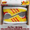 Def Leppard Hard Rock Band Yellow Stripes Custom Adidas Stan Smith Shoes