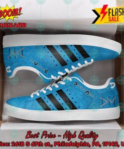 Depeche Mode Electronic Band Black Stripes Style 3 Custom Adidas Stan Smith Shoes