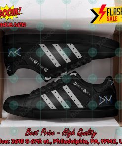 Depeche Mode Electronic Band Grey Stripes Custom Adidas Stan Smith Shoes