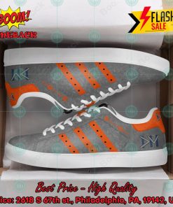Depeche Mode Electronic Band Orange Stripes Style 2 Custom Adidas Stan Smith Shoes