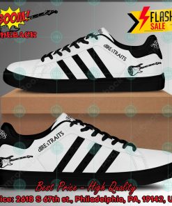 dire straits rock band black stripes custom adidas stan smith shoes 2 ex2PR