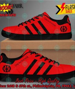 dream theater metal band black stripes style 2 custom adidas stan smith shoes 2 WWodW