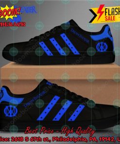 Dream Theater Metal Band Blue Stripes Style 2 Custom Adidas Stan Smith Shoes