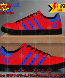 dream theater metal band blue stripes style 4 custom adidas stan smith shoes 2 tWRzn