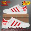 Dream Theater Metal Band Red Stripes Style 2 Custom Adidas Stan Smith Shoes