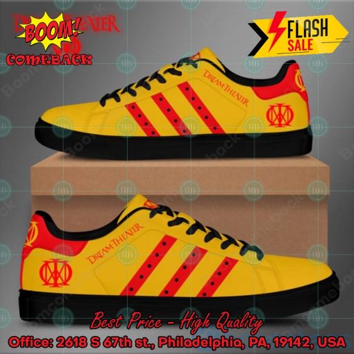 Dream Theater Metal Band Red Stripes Style 3 Custom Adidas Stan Smith Shoes
