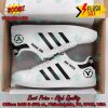 Eric Prydz DJ Black Stripes Style 2 Custom Adidas Stan Smith Shoes