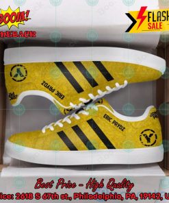 Eric Prydz DJ Black Stripes Style 3 Custom Adidas Stan Smith Shoes