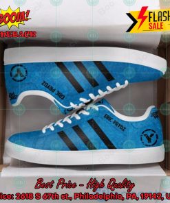 Eric Prydz DJ Black Stripes Style 4 Custom Adidas Stan Smith Shoes