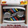 Eric Prydz DJ Red Blue Yellow Stripes Style 1 Custom Adidas Stan Smith Shoes