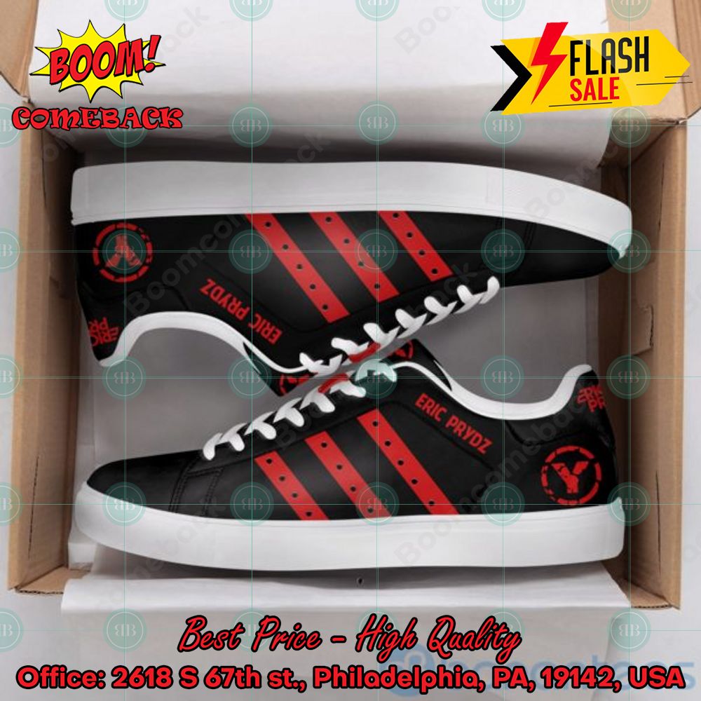 eric prydz dj red stripes style 2 custom adidas stan smith shoes 1 mPPXT