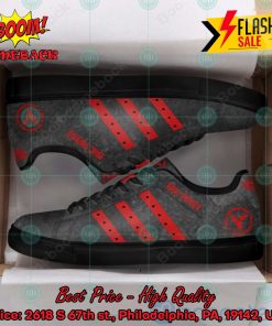 eric prydz dj red stripes style 3 custom adidas stan smith shoes 2 NSkJb